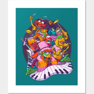 Electric Mayhem Posters and Art